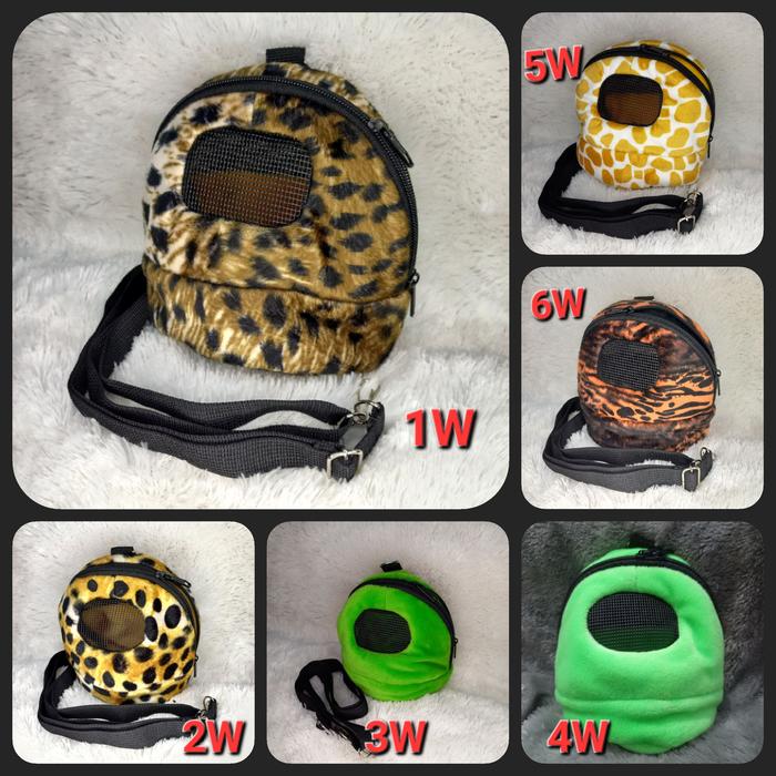 Gambar BONDING OVAL POUCH SUGAR GLIDER / AKSESORIS HEWAN / TRAVEL POUCH - polos dari Joeglids undefined Tokopedia