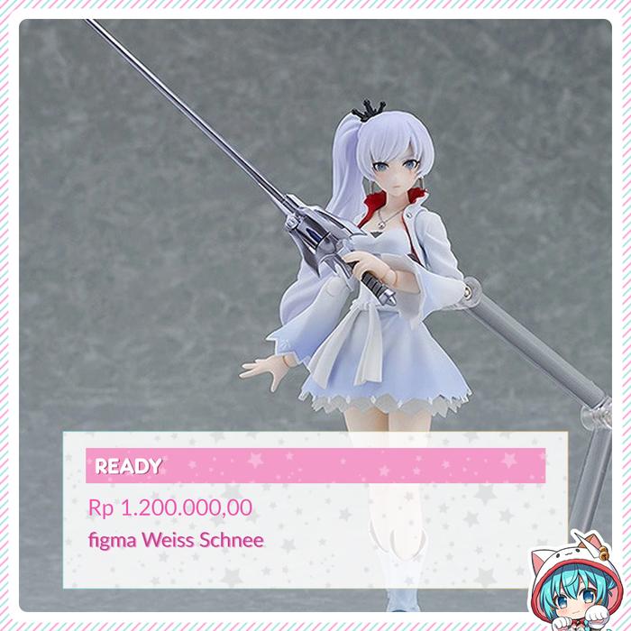 RWBY: Ice Queendom Figma Akciófigura Weiss Schnee 13 Cm | Fanbase