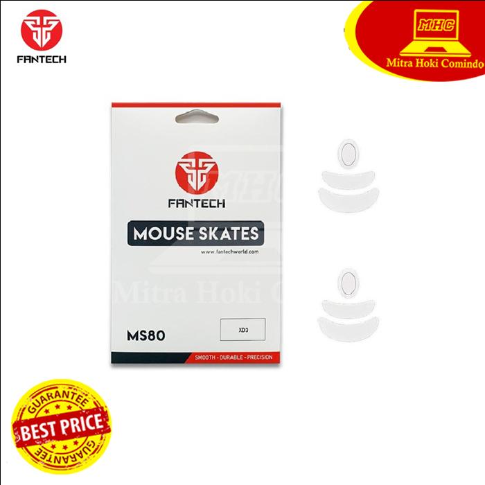 Gambar Mouse Feet Skate Gaming MS80 for Fantech UX3 / XD3 / X17 - Fantech XD3 dari Mitra Hoki Comindo undefined Tokopedia