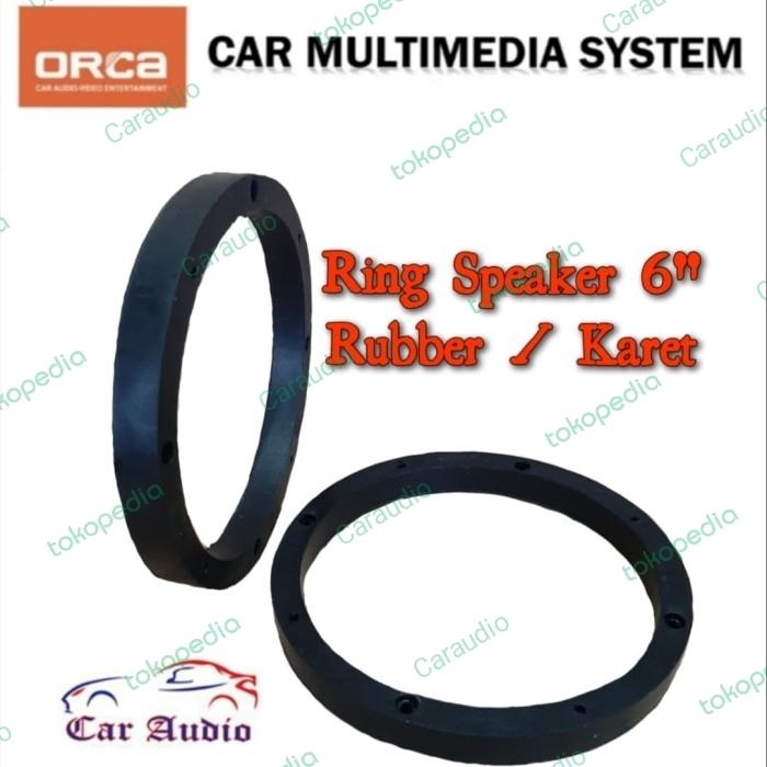 Gambar ORCA Ring Speaker Karet Rubber Ganjalan Speaker Pintu dari CarAudioTTShop undefined Tokopedia