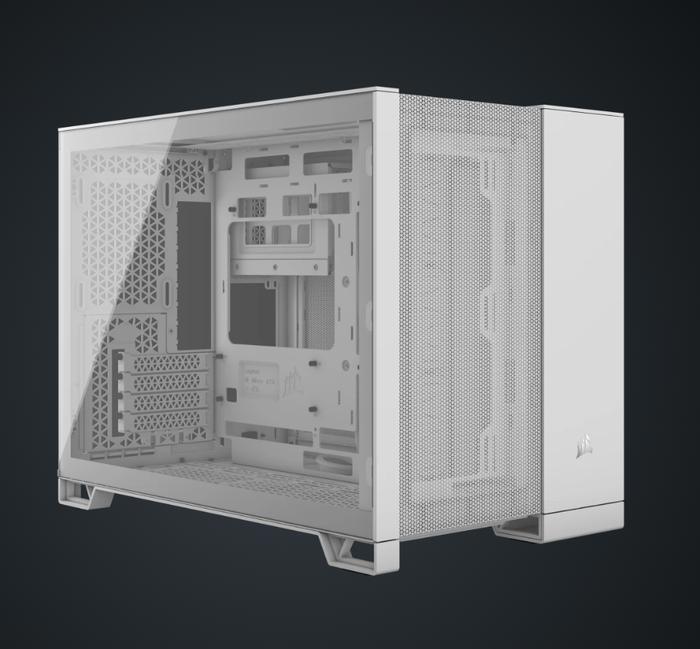 Gambar Corsair 2500D AIRFLOW Mid Tower Dual Chamber PC Case - mATX & mITX - Putih dari STAR17 COM undefined Tokopedia