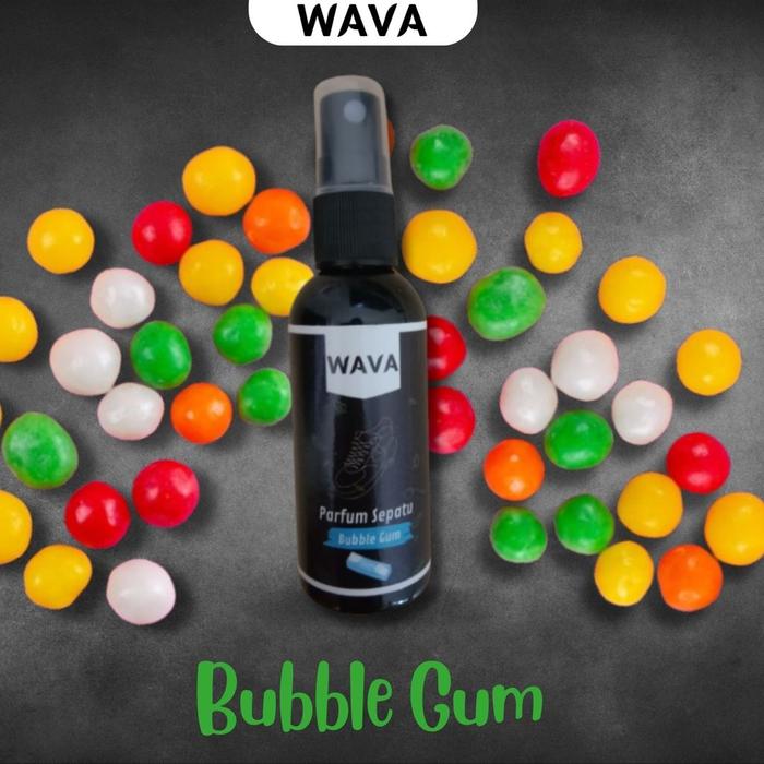 Gambar Parfum Sepatu Wava Anti Bakteri Dan Bau Semprotan Spray Penghilang Bau - Bubble Gum dari Pina online store undefined Tokopedia