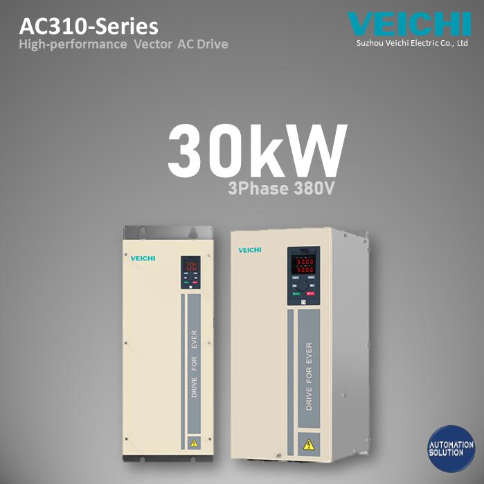 Jual 30kW 3 Phase 380V VEICHI Heavy Duty Variable Speed Drive Inverter ...