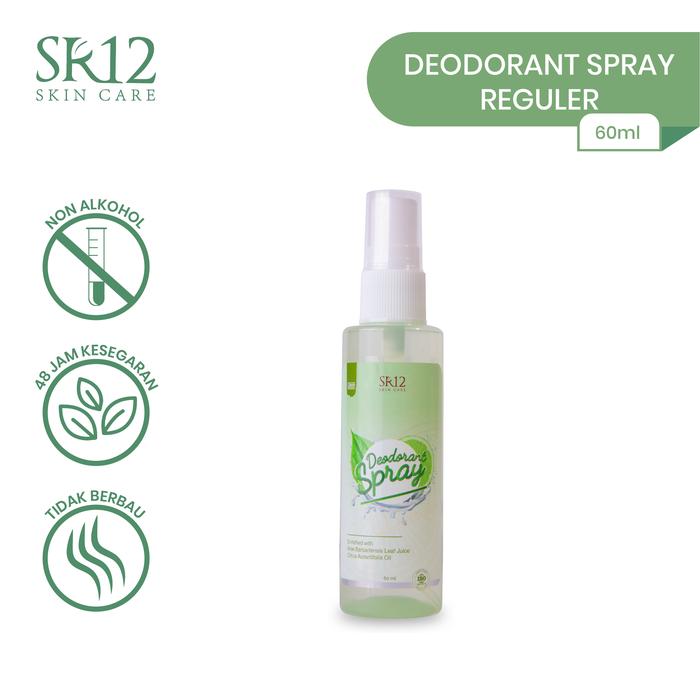 Gambar TERAMPUHH!!! DEODORANT SPRAY SR12 100% HERBAL - AMPUH ATASI BAU BADAN - Reguler dari SR12Herbal undefined Tokopedia