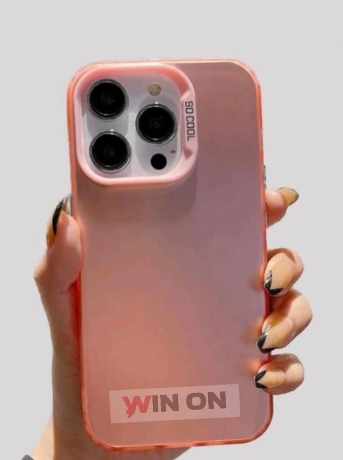 Gambar WIN ON - Case Hybrid IMD Hologram Infinix Hot 9 Hot 10 Hot 11 Hot 11s - Merah Muda, HOT 9 dari WIN ON INDONESIA undefined Tokopedia