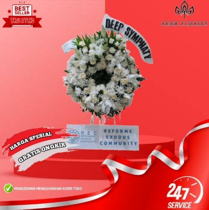 Gambar Karangan Bunga Standing Flower Duka Cita Congratulations Grand Opening - Model 6 dari Sesa Florist Jakarta undefined Tokopedia