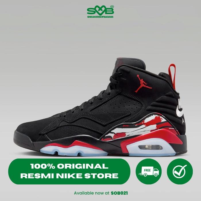 Nike Jordan Men's Jumpman MVP Shoes Black/University Red DZ4475-061  di Sneakers Of Badass Tokopedia