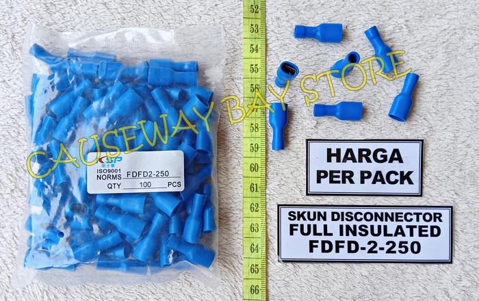 Jual Skun DISCONNECTOR FULL INSULATED FDFD-2-250 PER PACK - Kab ...