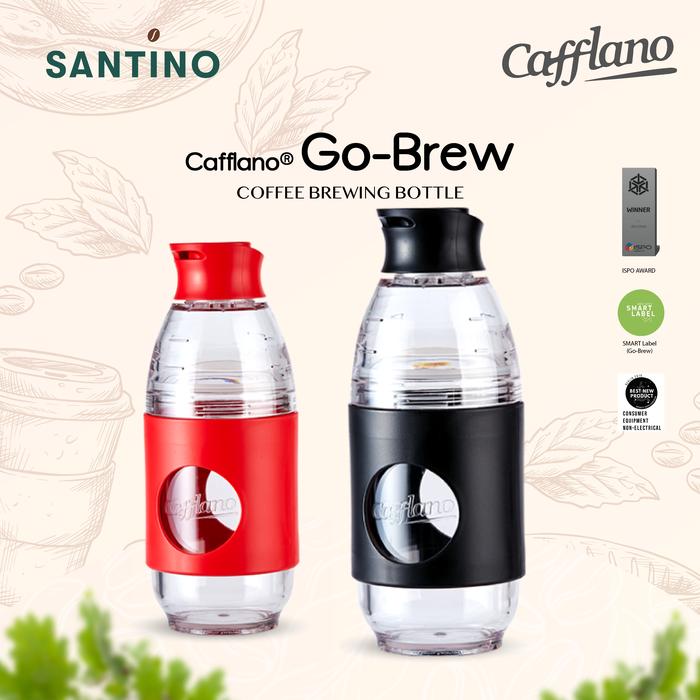 Gambar Cafflano Go Brew Coffee Brewing Bottle - Botol Seduh Kopi Manual - Hitam dari Santino Coffee undefined Tokopedia