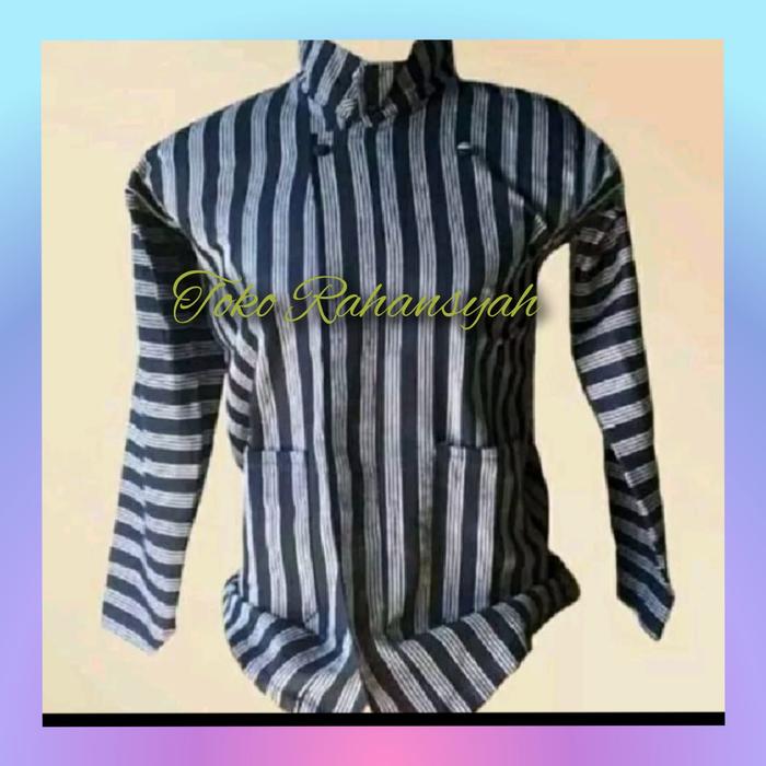 Gambar PAKAIAN PRIA ADAT JAWA MODERN SOLO JOGJA | SURJAN LURIK ABU - SURJAN COKLAT, M dari Toko Rahansyah Berkah undefined 5 Tokopedia
