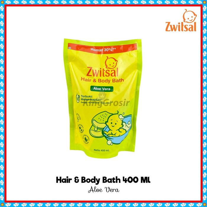 Gambar Zwitsal Baby Bath Hair And Body 600ml / Shampoo dan Sabun Mandi Bayi - 400ml dari King Grosir Murah undefined Tokopedia