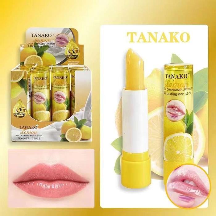 Gambar Lip Balm TANAKO rasa Buah - LEMON dari Grosir Kosmetik 258 undefined Tokopedia