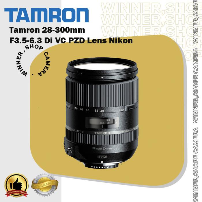 Jual Tamron 28-300mm F3.5-6.3 Di VC PZD Lens Nikon - WHITE Jual Tamron 28-300mm F3.5-6.3 Di VC PZD Lens Nikon - WHITE