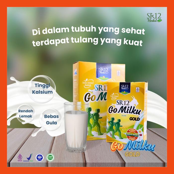 Gambar Susu Go Milku Etawa Gold SR12 Bubuk Tanpa Gula Gomilku BPOM - 200 gr dari Bismstore99 undefined Tokopedia