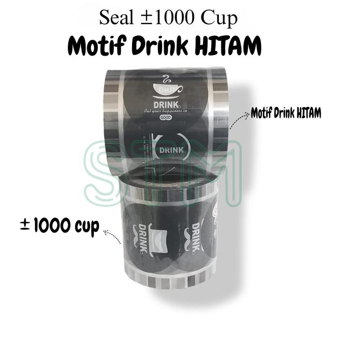 Gambar Sealer cup Plastik/Cup Sealer STM/Sealer Cup Plastik Minuman 1000cup - Drink Hitam dari CHAZONE-STM undefined Tokopedia