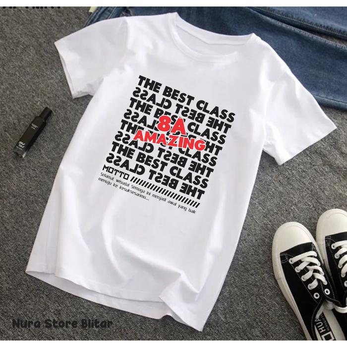 Gambar Baju Couple Kelas SMP SMA Custom Kaos Design Suka-suka Bigsize S - 2XL - Putih, 10-11 Tahun dari Nura Store Blitar undefined Tokopedia