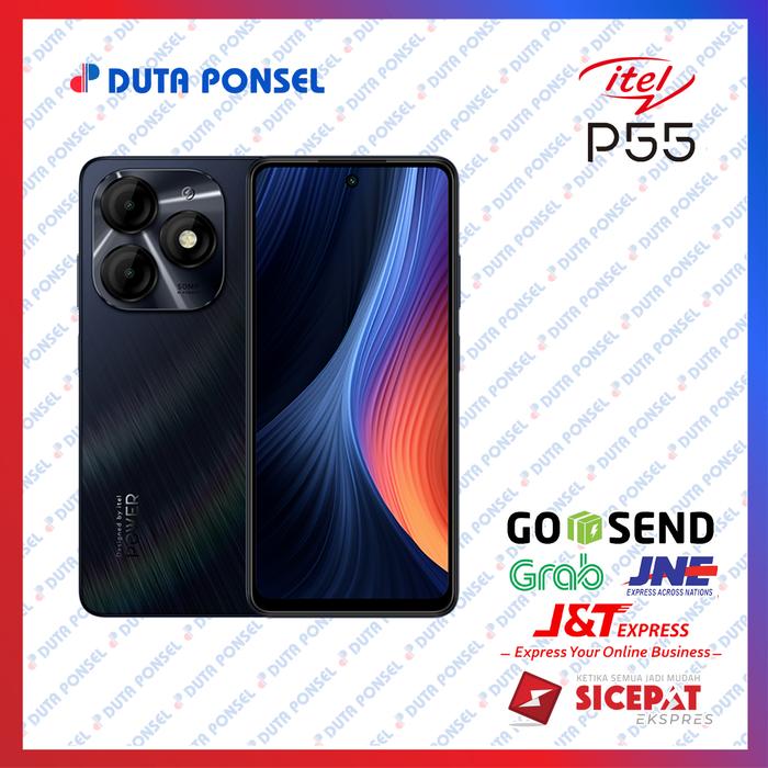Gambar itel P55 NFC 8/256 GB Garansi Resmi - Moonlit Black dari Duta Ponsel Pekanbaru_NEW undefined Tokopedia