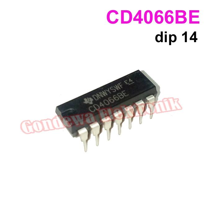 Gambar CD4066BE CD4066 4066 CMOS quad Bilateral Switch dari Gondewa Elektronik undefined Tokopedia
