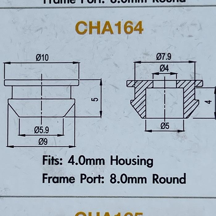 Gambar Jagwire Frame Plug - Tutup karet lubang frame sepeda Shifter Brake Di2 - Tipe 5 dari myBIKE Bitung undefined Tokopedia