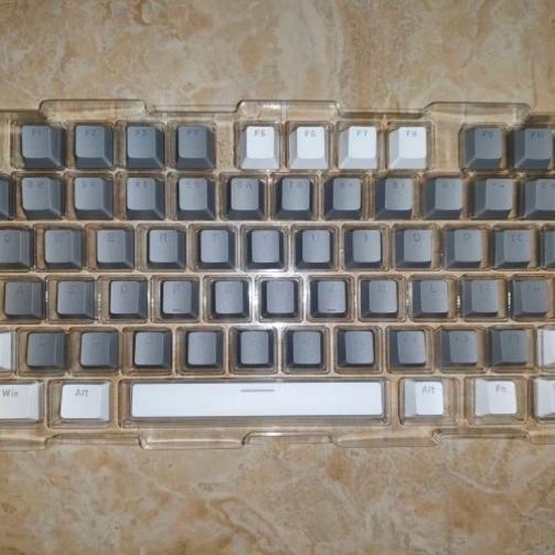 Gambar Ajazz ak820 - White, Grey, Keycaps dari XRam undefined Tokopedia