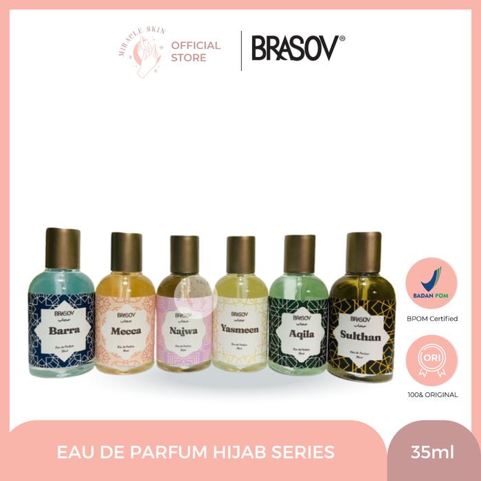 Gambar BRASOV Hijab Parfum Wanita 35mL | Eau De Parfum - Parfum Hijab, AQILA dari Miracleskin.id undefined Tokopedia