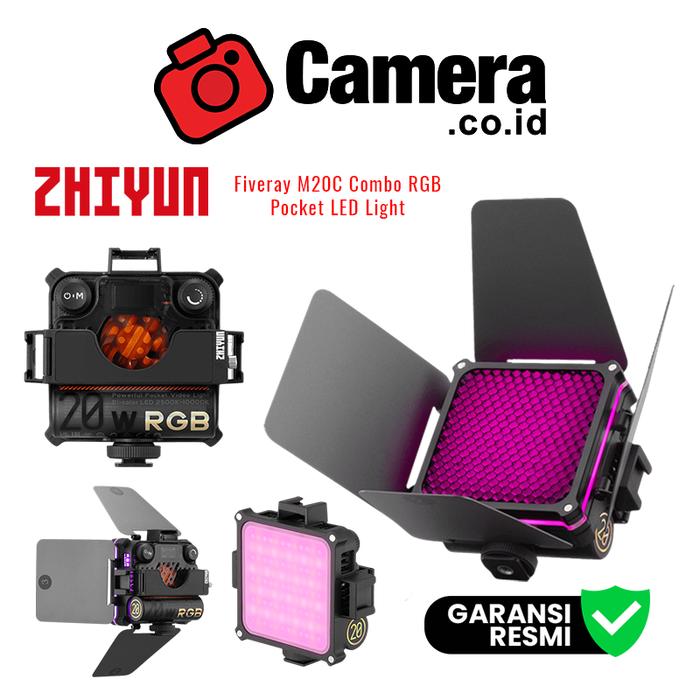 Gambar ZHIYUN Fiveray M20C Combo RGB Pocket / Fiveray M20 Combo LED Light - M20C Combo dari CAMERA CO ID undefined Tokopedia
