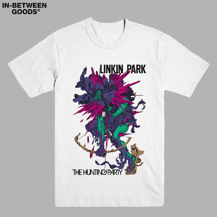 Gambar LINKIN PARK - THE HUNTING PARTY | T-SHIRT BAND | LONGSLEEVE | MERCH - SS White, Basic S dari inbetweengoods undefined Tokopedia