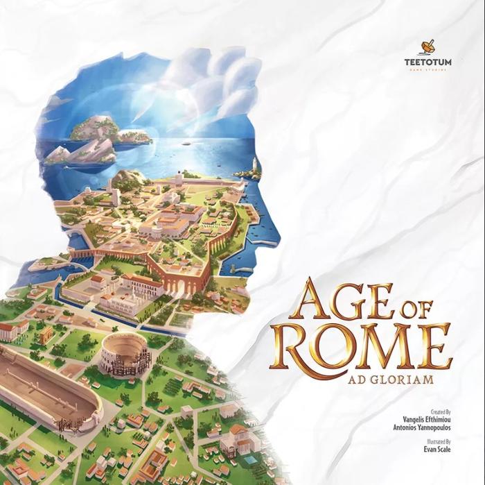 Gambar Age of Rome Kickstarter Edition Senator Pledge Board Game | Boardgame dari Tabletoys undefined Tokopedia