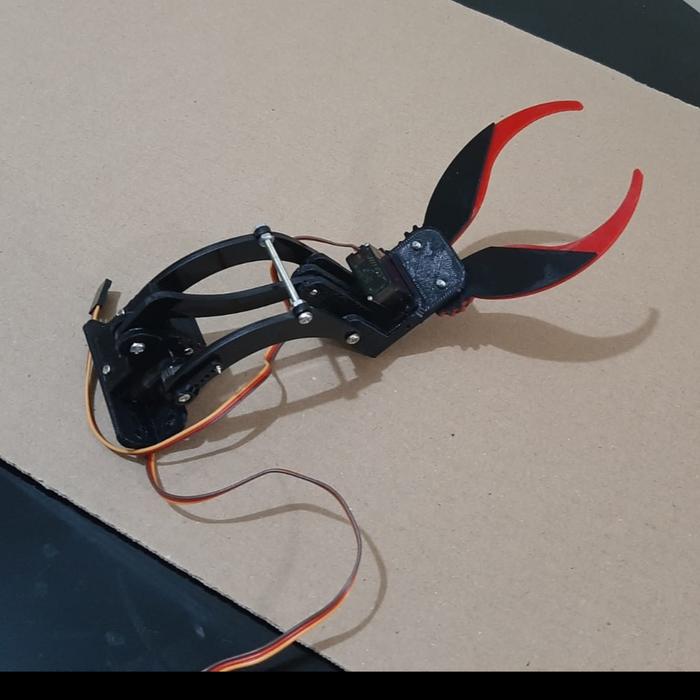 Gambar Gripper Robot Custom - Hexapod - Quadruped - Smart Car - Arduino - DIY - KRSRI 2024 dari Indoriva OnLine undefined Tokopedia