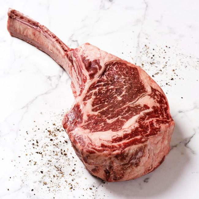 Gambar TOMAHAWK Signature Australian Black Angus MB4+ - 1.5KG - 1.6 kg dari Meatra Kelapa Gading undefined Tokopedia