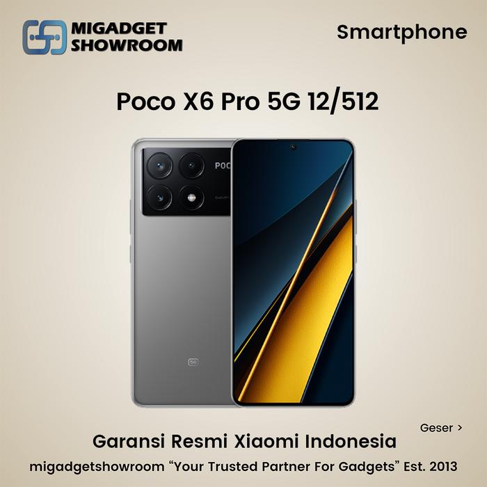 POCO そそる X6 Pro 5G Grey 12GB/512GB Full New 