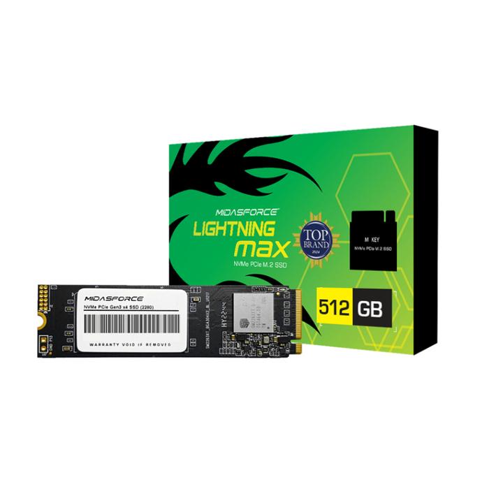 Gambar M2 NVME 512GB MIDAS M.2 NVME 512GB MIDASFORCE PCIe Gen3 x4 SSD - TANPA BAUT NVME, PAKET 1 PCS dari santikacomp undefined Tokopedia