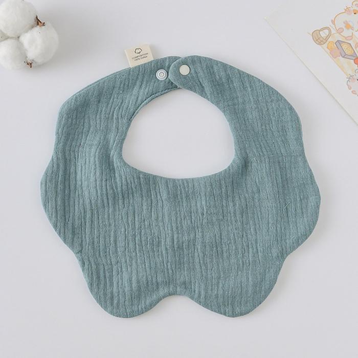 Gambar WONDERBABYSHOP Celemek Bayi / Bib Bayi Bagus Murah Halus Lembut Korea - DENIM BLUE dari wonderbabyshop undefined Tokopedia