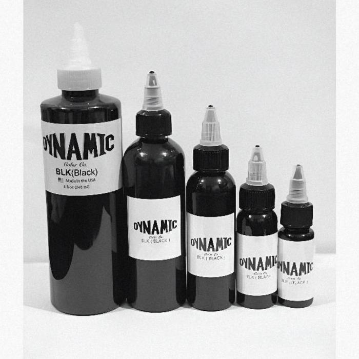Gambar Dynamic Black - Tinta Tattoo Original Rebottle - Tato - ½oz dari afif celler undefined Tokopedia
