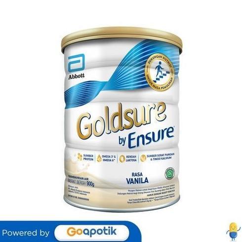 Gambar GOLDSURE BY ENSURE RASA VANILA 900 GRAM KALENG dari Michie Nara undefined Tokopedia