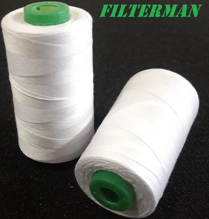 Gambar Yarn String Sewing Thread Benang Jahit Industri Kain Saringan Filter - PES 20/3 dari Filterman undefined Tokopedia