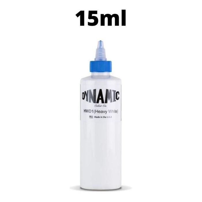 Gambar Tinta Tattoo Dynamic HWD1 Heavy White Original Made in USA - 15ml dari afif celler undefined 2 Tokopedia