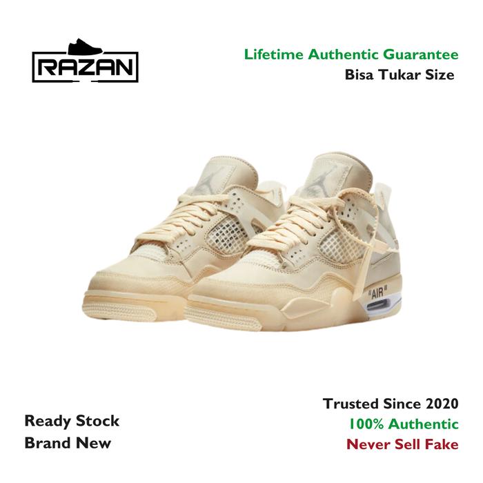 Sail Off White Aj Air Jordan Off White Sail 100% Authentic 36 Di