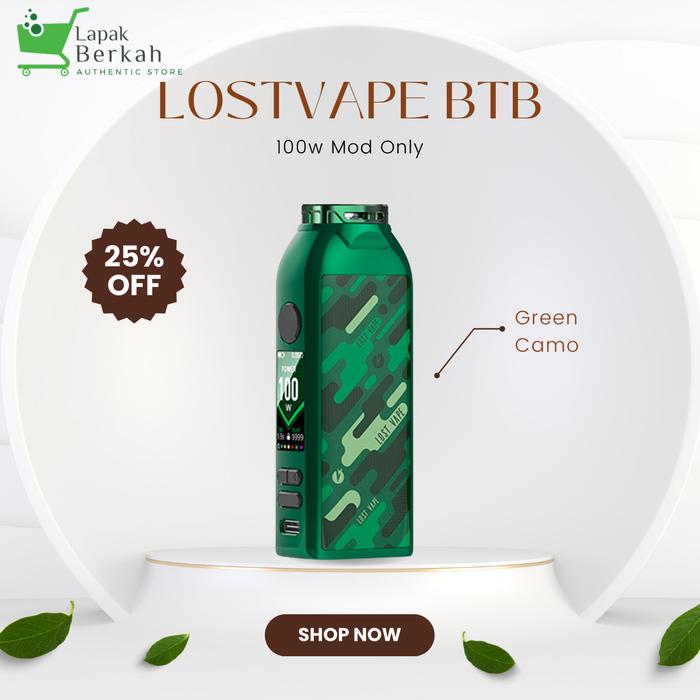 Gambar Authentic Lost Quest Back To Basic BTB 100W - Lapak Berkah Sunter - Green Camo dari Lapak Berkah Sunter undefined Tokopedia