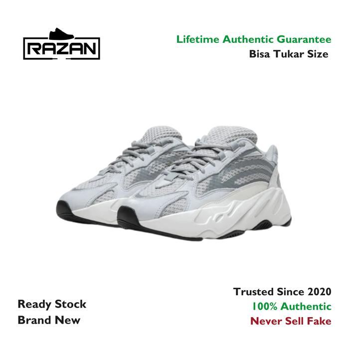 Yeezy Boost 700 V2 Static 100% Authentic di Razan Sneakers  Tokopedia
