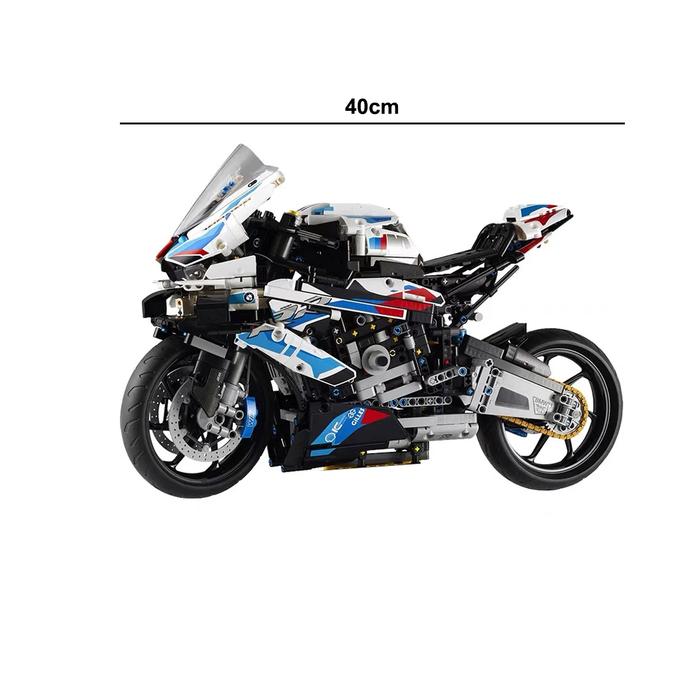 Gambar Koleksi Brick Block Motor BMW M 1000 RR /Automotive Models Icons - BMW M 1000 RR dari Icons Official undefined Tokopedia