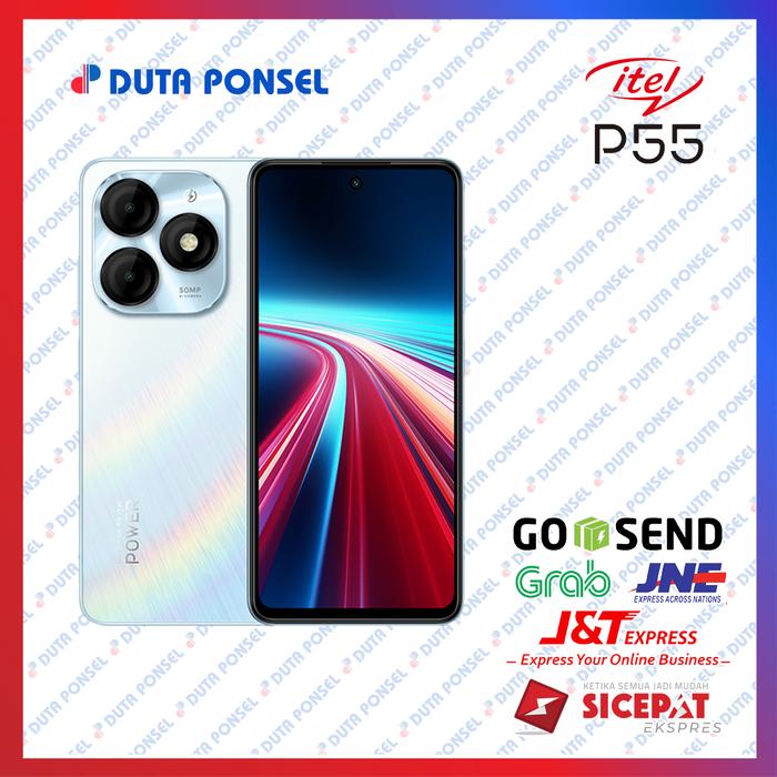 Gambar itel P55 NFC 8/128 GB Garansi Resmi - Aurora Blue dari Duta Ponsel Pekanbaru_NEW undefined Tokopedia