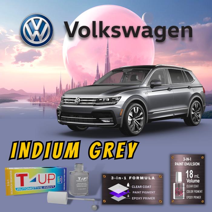 Gambar Cat Oles T-UP untuk VW Volkswagen - cat penutup baret - INDIUM GREY dari T-Up Store Original Catoles undefined Tokopedia