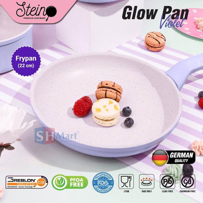 Gambar Glow Pan Violet Set / Satuan Steincookware Glowpan Ori Stein Cookware - SAUCEPAN 16CM dari SHMART ELECTRONIC undefined 5 Tokopedia