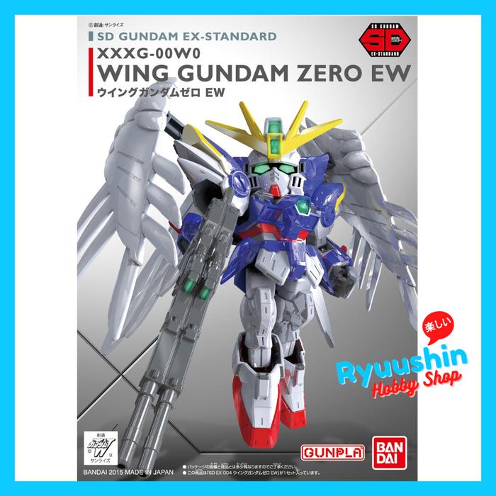 Gambar SD EX Standard SD Wing Gundam Zero EW dari Ryuushin Hobby Shop undefined Tokopedia