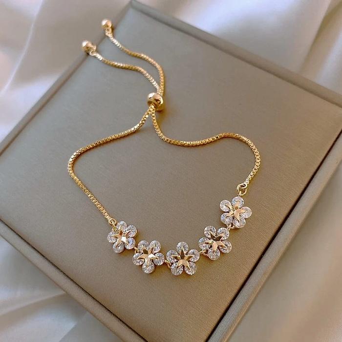 Gambar Gelang Serut Gold Perhiasan Wanita Lapis Emas Titaniun Xuping Cantik dari momoshopfan undefined Tokopedia