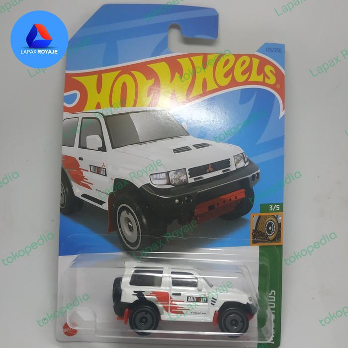 Gambar Hotwheels Mitsubishi Pajero Evolution - Putih dari Lapax Royaje undefined Tokopedia