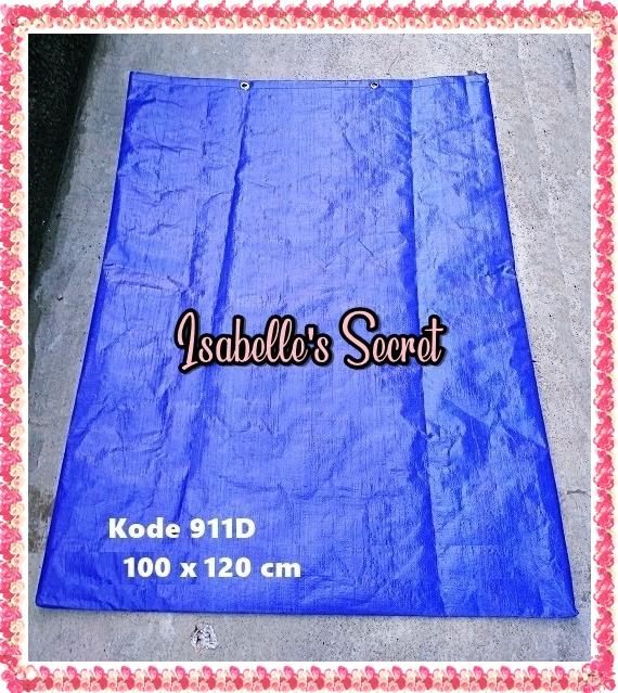 Gambar Tas Ransel Terpal Jumbo / Ransel Antar Barang Belanja / Ransel Laundry - Kantong Terpal, Biru dari Isabelle's Secret undefined Tokopedia