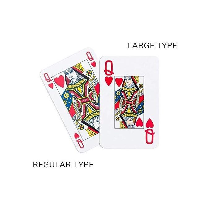Gambar Caspari Viennese Nouveau Large Type Bridge Gift Set 2 Playing Card dari Batosai Store333 undefined Tokopedia
