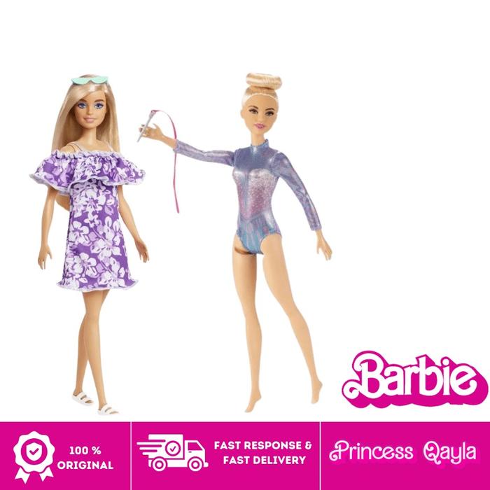 Gambar Barbie the ocean doll & Rhytmic Gymnast (You Can Be Anything) dari princess qayla undefined Tokopedia
